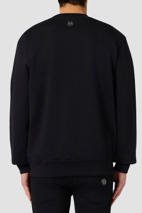 свитшот  от бренда philipp plein вид слева