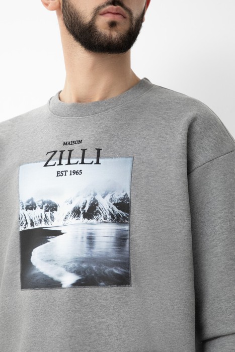 свитшот  из италии вид сбоку