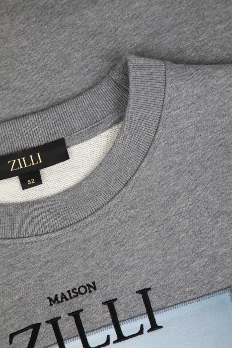 свитшот  из хлопка спереди