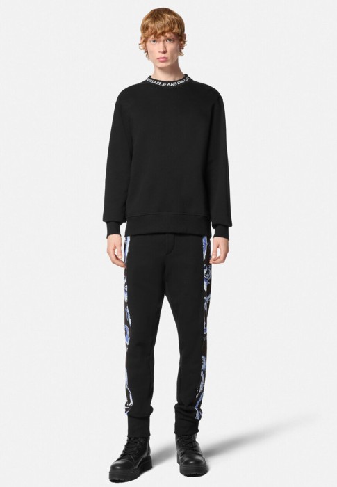 свитшот  от бренда versace jeans couture вид слева