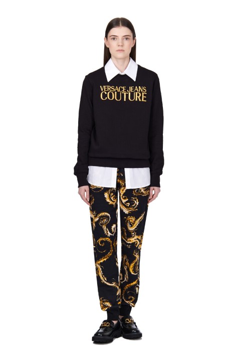свитшот  от бренда versace jeans couture вид слева