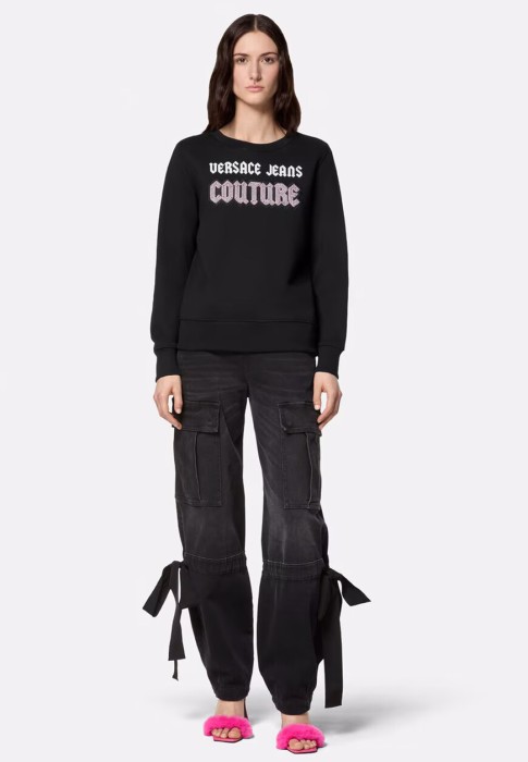 свитшот  от бренда versace jeans couture вид слева
