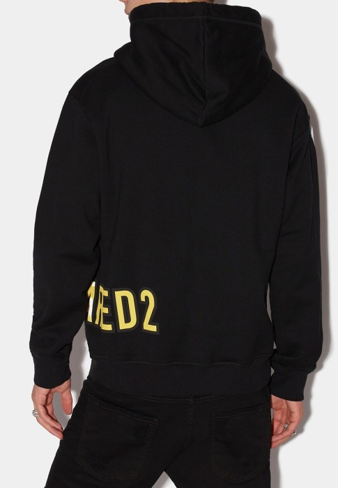 толстовка 2 от бренда dsquared вид слева