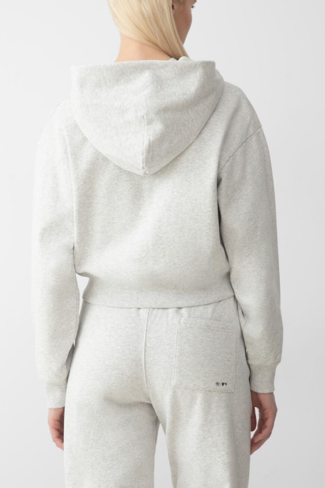 толстовка sporty rich модель dodgers serif от бренда sporty & rich вид слева