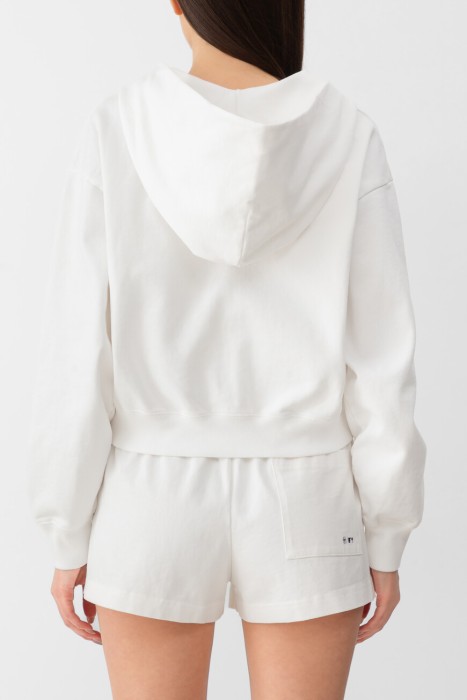 толстовка sporty&rich модель homerun от бренда sporty & rich вид слева