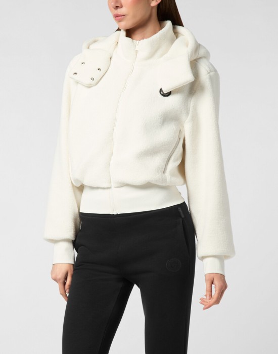 толстовка  из италии вид сбоку