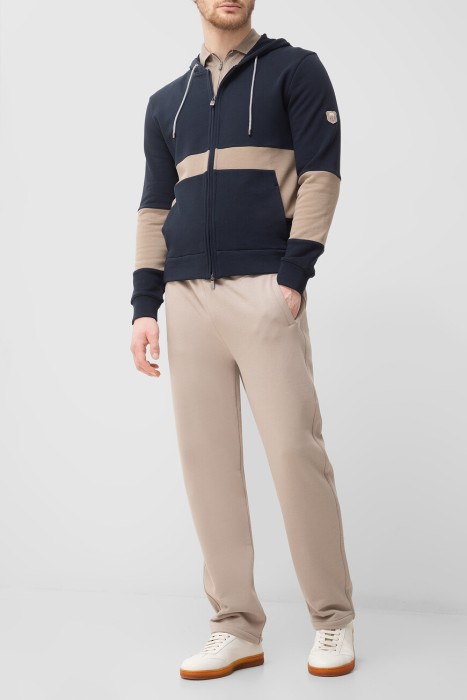 толстовка  из хлопка спереди