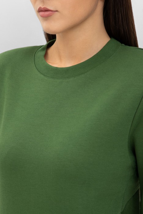 толстовка  из италии вид сбоку