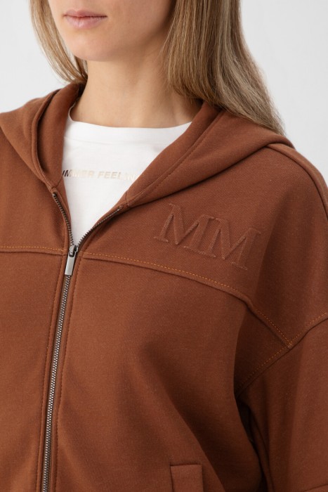 толстовка  из италии вид сбоку