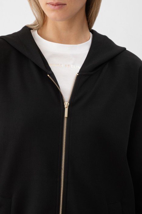 толстовка  из италии вид сбоку