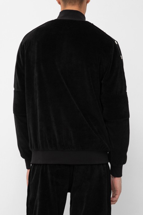 толстовка  от бренда philipp plein вид слева