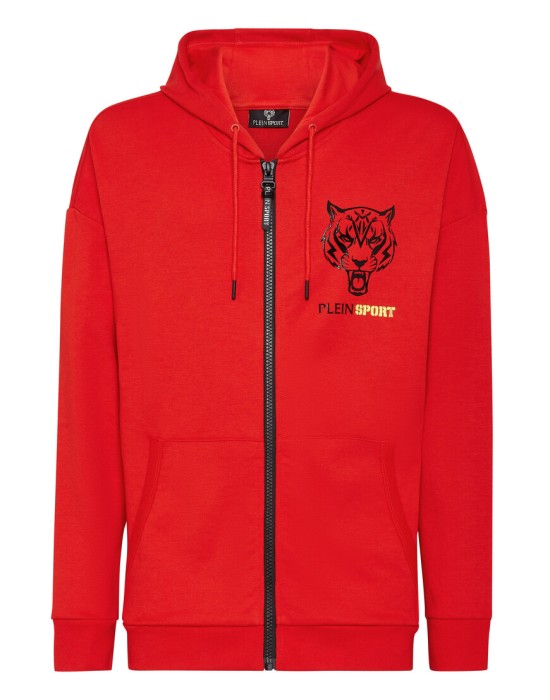 толстовка  от бренда plein sport вид слева