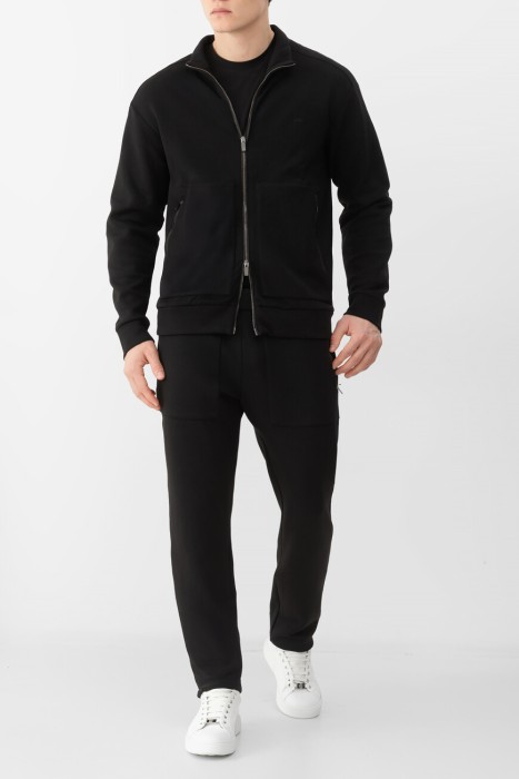 толстовка  из хлопка спереди