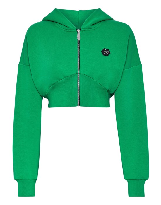 толстовка  от бренда philipp plein вид слева