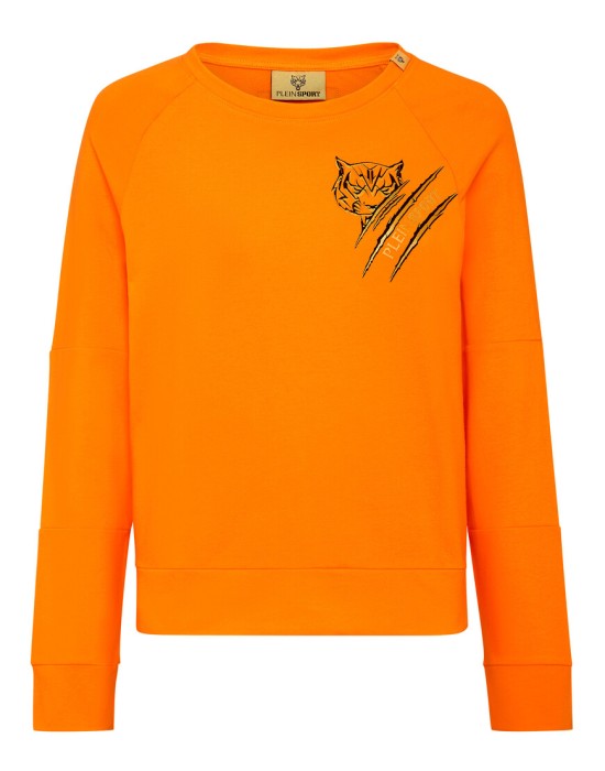 толстовка  от бренда plein sport вид слева