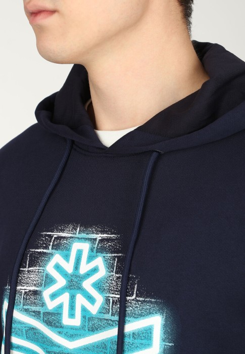 толстовка  универсального стиля с лицевой стороны