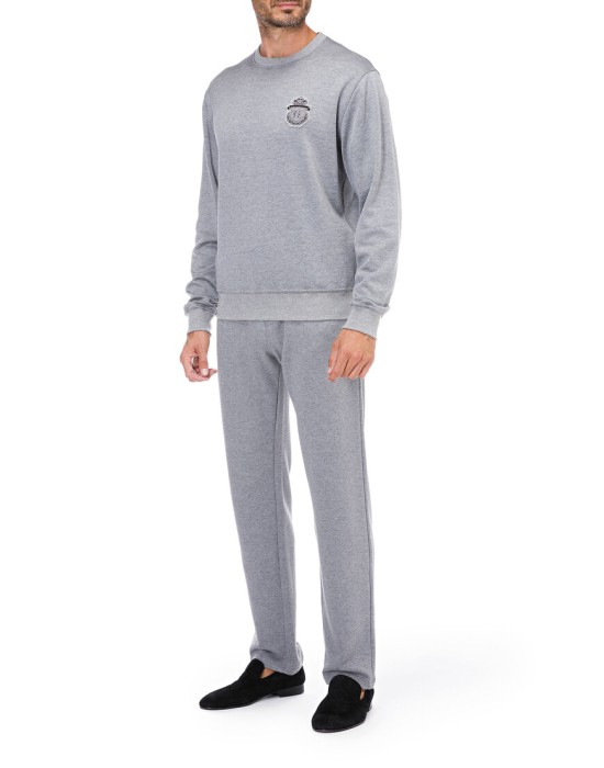 толстовка  из италии вид сбоку