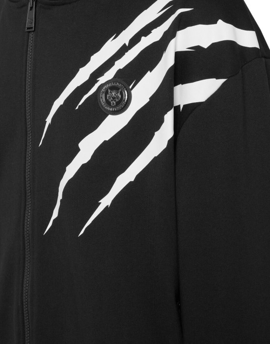 толстовка  из италии вид сбоку