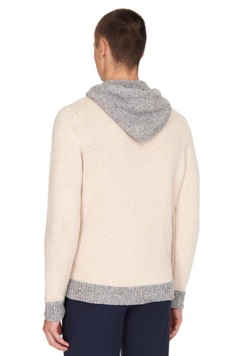 толстовка  из италии вид сбоку