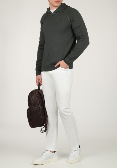 толстовка  от бренда fedeli вид слева