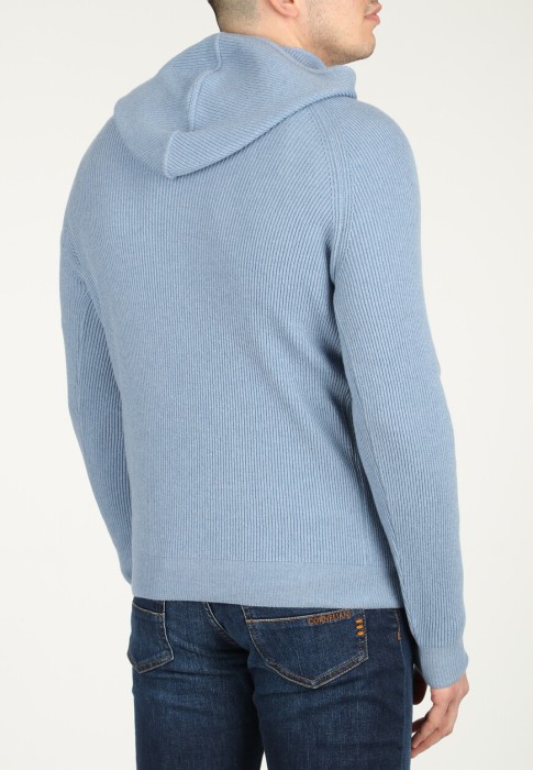 толстовка  из италии вид сбоку