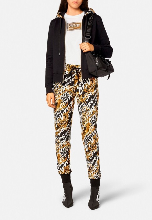 толстовка  от бренда versace jeans couture вид слева