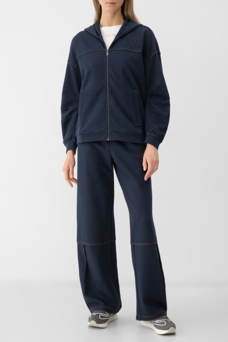 толстовка  из хлопка спереди