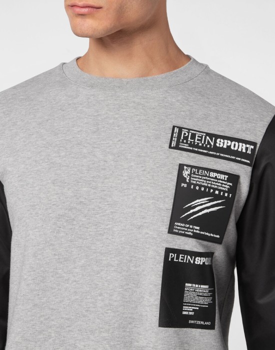 толстовка  из италии вид сбоку