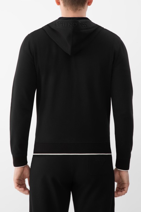 толстовка  от бренда stefano ricci вид слева