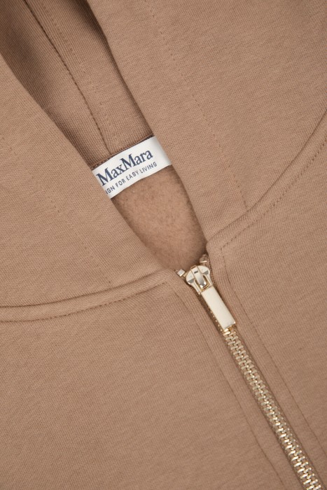 толстовка  из хлопка спереди