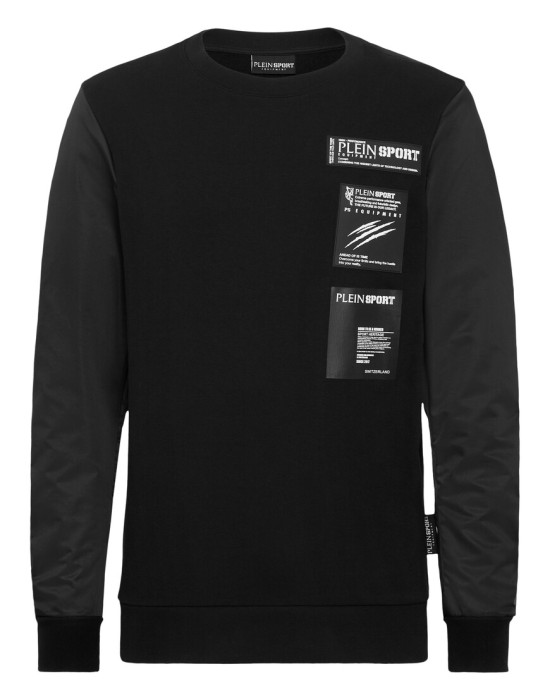 толстовка  от бренда plein sport вид слева