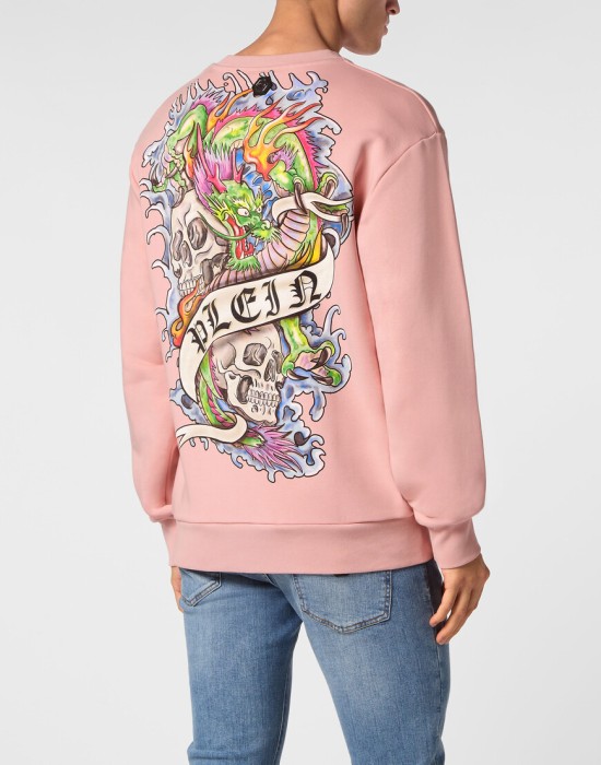 толстовка  из америки вид сбоку