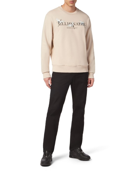 толстовка  из италии вид сбоку