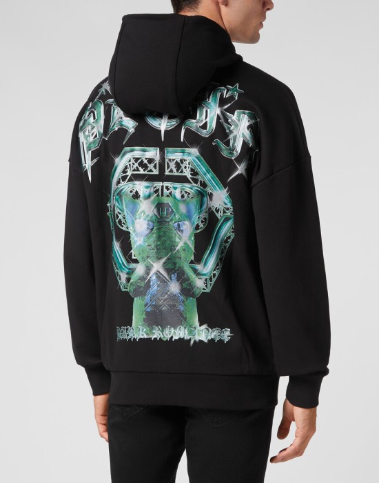 толстовка  из америки вид сбоку