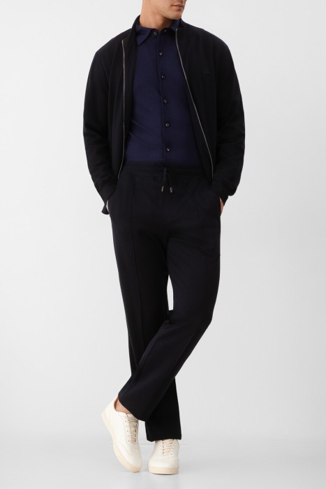 толстовка  из хлопка спереди