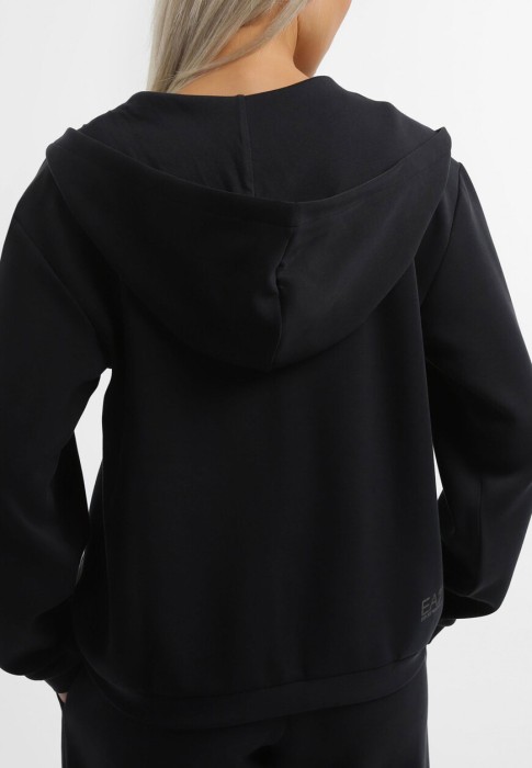 толстовка  от бренда ea7 вид слева