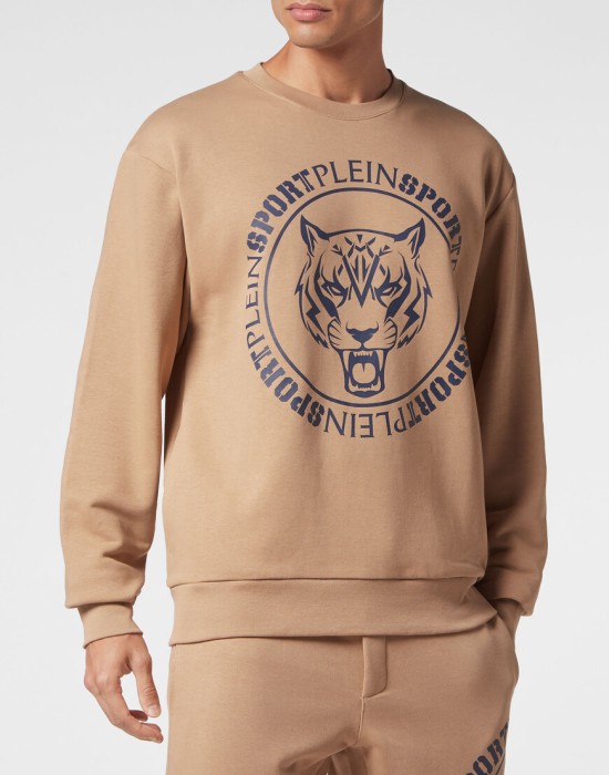 толстовка  от бренда plein sport вид слева