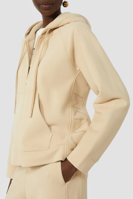 толстовка  из италии вид сбоку