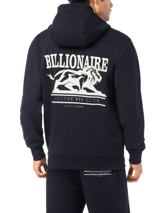 толстовка  от бренда billionaire вид слева