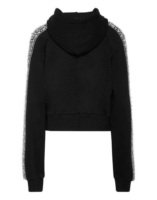 толстовка  от бренда philipp plein вид слева