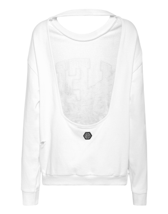 толстовка  от бренда philipp plein вид слева