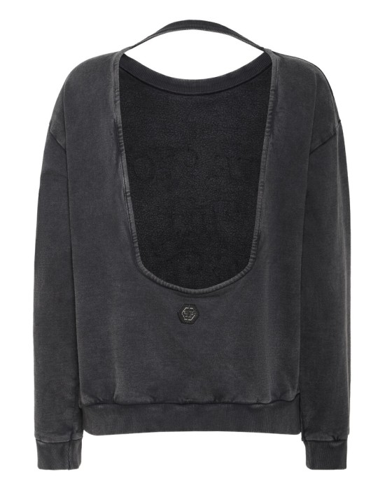 толстовка  от бренда philipp plein вид слева