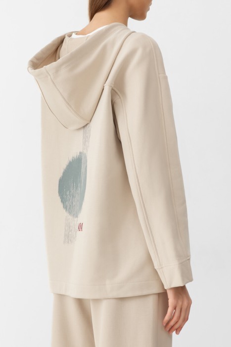 толстовка  от бренда max mara вид слева