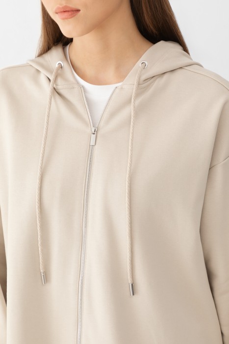 толстовка  из италии вид сбоку