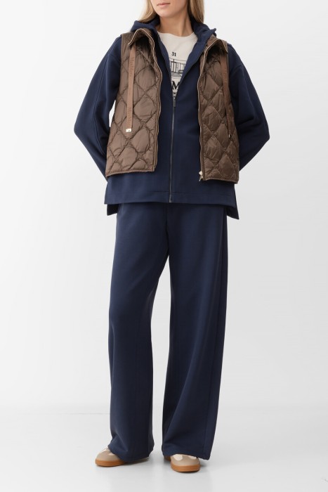 толстовка  из хлопка спереди