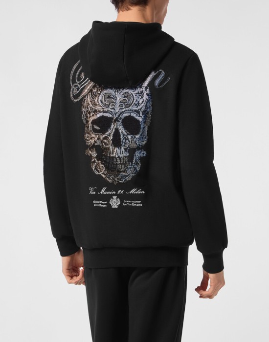 толстовка  из америки вид сбоку