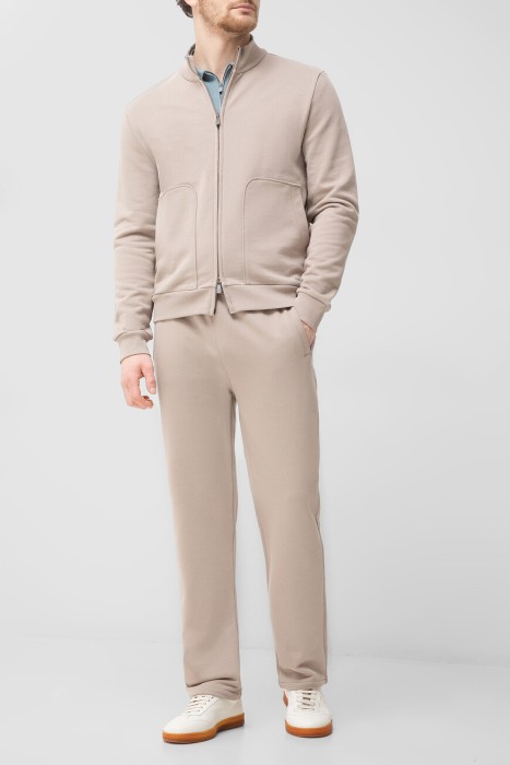 толстовка  из хлопка спереди