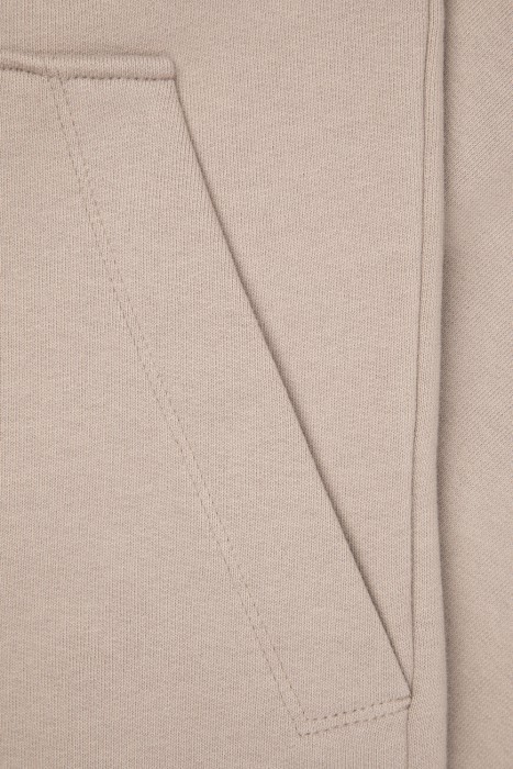 толстовка  для взрослого возраста с изнаночной стороны