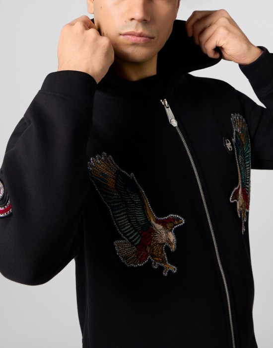 толстовка  из проверенных материалов спереди