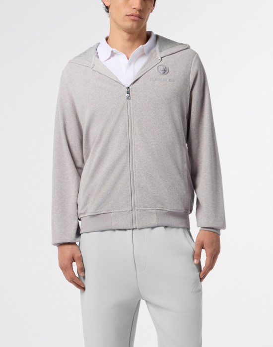 толстовка  от бренда plein sport вид слева